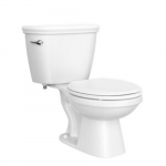 Gilpin Round Floor Mount Two Piece Toilet, White