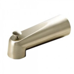 Diverter Tub Spout Slip Fitting, Brushed Nickel, 7"