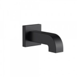 Kelper Tub Spout, Matte Black, 5-11/16", Zinc