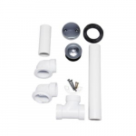 PFWO300 Series Brass Lift and Turn Drain, Chrome