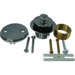 Brass Lift and Turn Drain, Polished Chrome