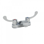 Faucet Centerset Bathroom Sink, Polished Chrome