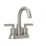 Faucet Centerset Bathroom Sink, Brushed Nickel