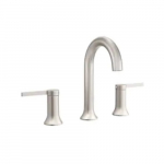Faucet Widespread Bathroom Sink, Brushed Nickel