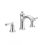 Faucet Widespread Bathroom Sink, Chrome