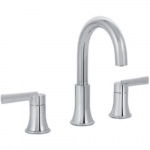 Orrs Widespread Bathroom Sink, Polished Chrome