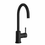 Faucet Kiger Single Handle Kitchen, Matte Black