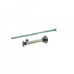 Toilet 1/2" Supply Kit, Chrome Plated, 125 psi