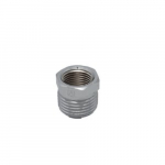 1/2 x 3/8" Chrome Plated Brass Reducing Bushing