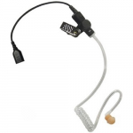 Clear Tube Earphone with Braided Fiber Cable