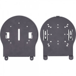 Large Surface Ceiling Mount Black