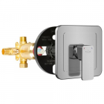 Tru-Temp Valve, Square, Chrome