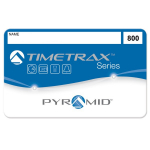 Time Trax Swipe Cards, Card Number 701-800