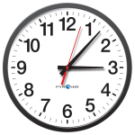 TimeTrax Sync RF Wireless Clock System, Face-C