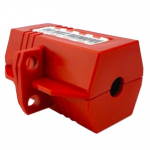 Plug Lockout Small Red 50mm x 50mm x 90mm