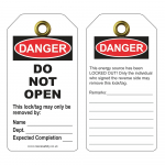 Tag Danger - "Do Not Open Tuff"