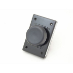 2.25" Plastic Mushroom Plunger, Black