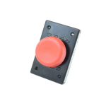 2.25" Plastic Mushroom Plunger, Red