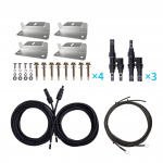 Accessories and Cables Kit, 4 Mounts