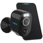 2K 4MP Camera Black with Solar Panel Black