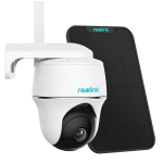 2K 4MP PT Camera (White) with Solar Panel