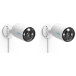 12MP PoE Cameras x2 with Powerful Spotlight