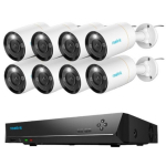 12MP PoE Security System with 24/7 Recording