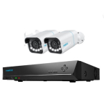 4K Smart PoE Camera x 2 System with 5X Zoom