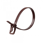 EveryTie 14 Inch 50Lb Brown Releasable Tie