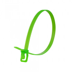WorkTie 14 Inch Fluorescent Green Releasable Tie