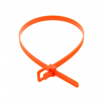 WorkTie 18 In 120Lb Orange Releasable Tie