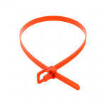 WorkTie 14 In 120Lb Orange Releasable Tie