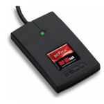 Wallmount Black 6' USB Virtual COM Reader