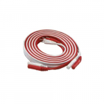 12 Foot Red and White Lead Cord Set