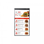 OMN-D Series 55" Double-Sided Indoor Smart Signage