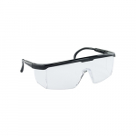Hornets Safety Glasses, Black Frame with Clear Lens