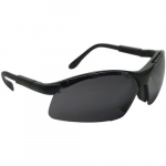 Sidewinders Safety Glasses, Black Frame