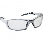GTR Safety Glasses, Silver Frame