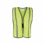 Basic Safety Vest, Elastic Side Straps, Yellow