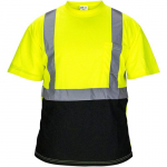 Class 2 Black Bottom T-Shirt, Yellow, Large