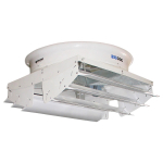 BigDog 72" Circulation Fan, Deflector, 3-Phase