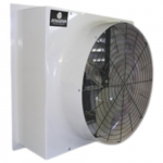 36" Fiberglass Belt Drive Exhaust Fan, 1/2 HP
