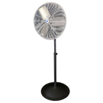 30" Oscillating Circulation Fan, White OSHA Guards