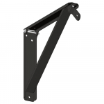 Adjustable Black Wall Mount for Up to 24" Fans