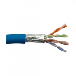 Cable Cat5e Shielded Plenum 350 Mhz 24AWG Solid BC
