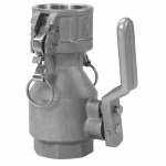 Viton Coupler x Female NPT Dry Coupling, 2"