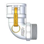 Coupler Elbow, 1-1/2" Aluminum