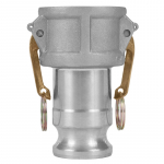 1-1/2" x 2" Cam and Groove Coupling, Aluminum