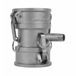 Coupler Cam, 3 x 3 x 1/2" Groove with Pipe Tap