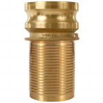 1-1/2" Cam and Groove Coupling, Brass